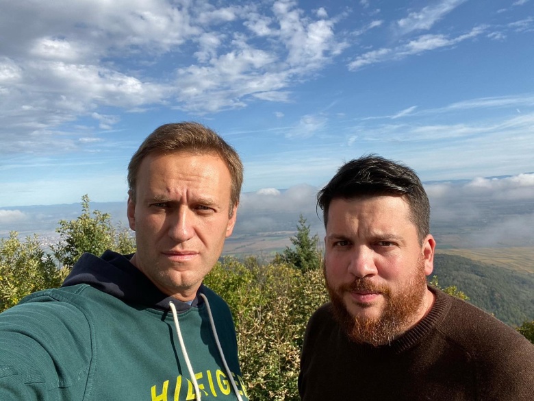 Алексей Навальный и Леонид Волков. Фото: Алексей Навальный / facebook.com