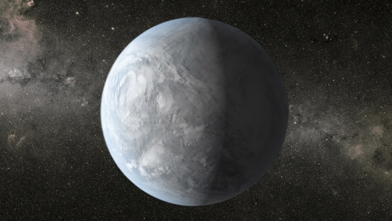 Экзопланета Kepler-62e. Рисунок: JPL-Caltech / NASA Ames / Reuters