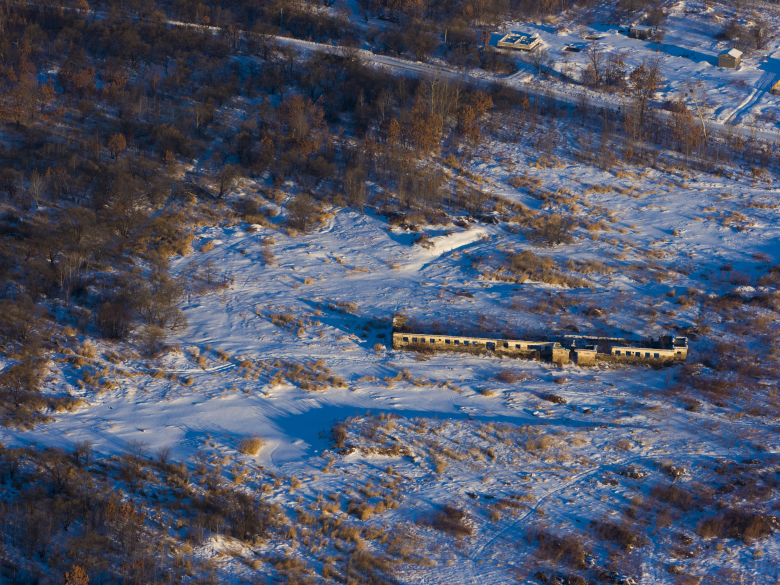 Вид сверху на поля в Хабаровском крае.  Фото: Руслан Шамуков / ТАСС