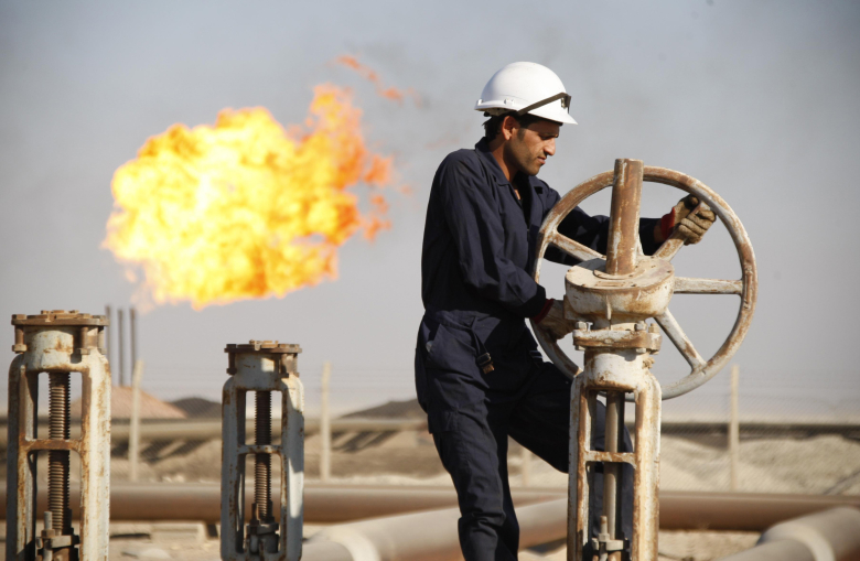 Месторождение нефти в провинции Басра, Ирак