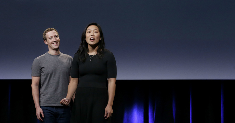 Марк Цукерберг и Присцила Чан. Фото: Jeff Chiu / AP / TASS