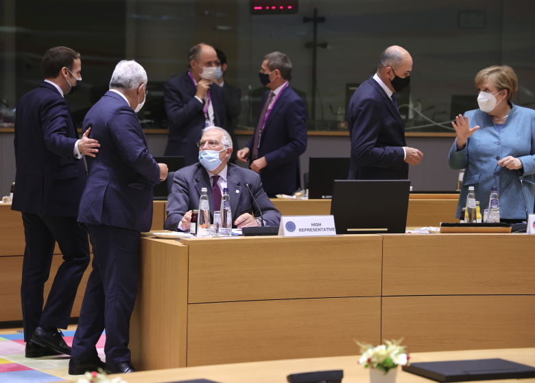 Саммит ЕС в Брюсселе. Фото: Oliver Matthys / EPA / TASS