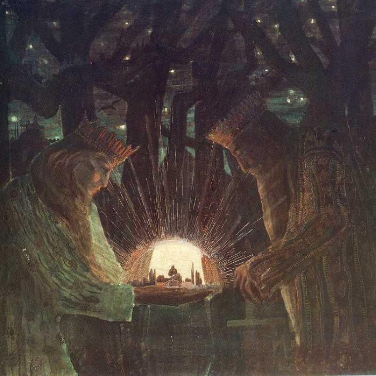 Микалоюс Константинас Чюрлёнис, "Сказка королей" (1909)
