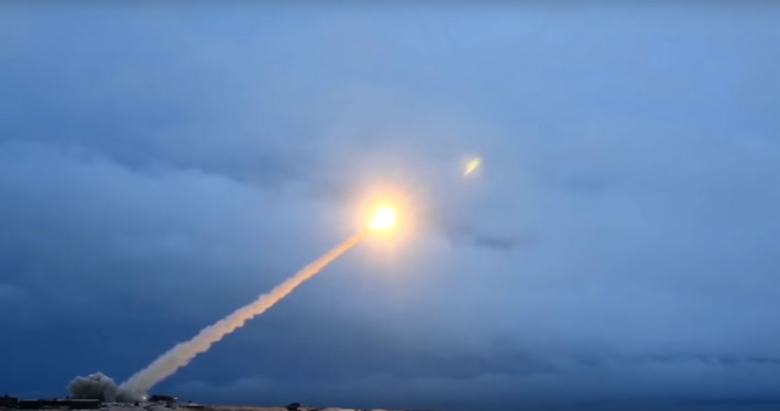Крылатая ракета с ядерным двигателем «Буревестник». Фото: Минобороны России / youtube.com