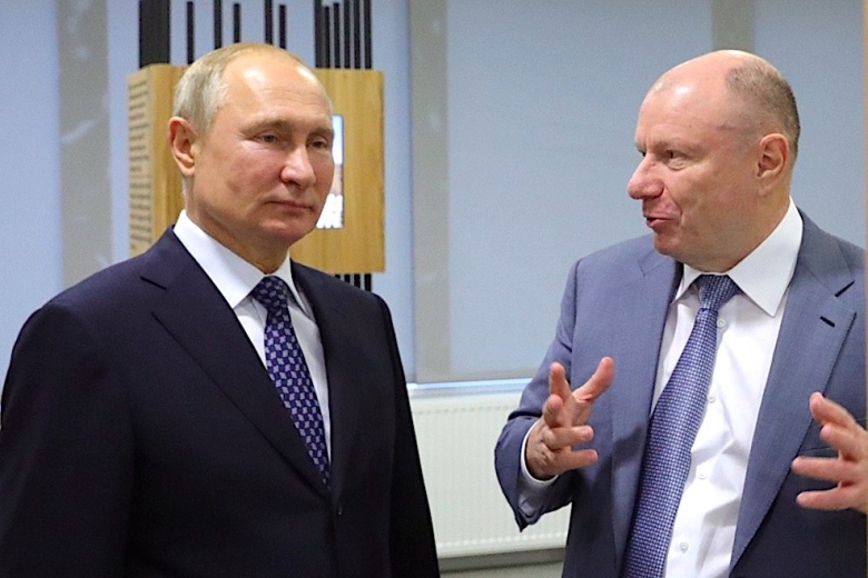 Владимир Путин и Владимир Потанин. Фото: kremlin.ru