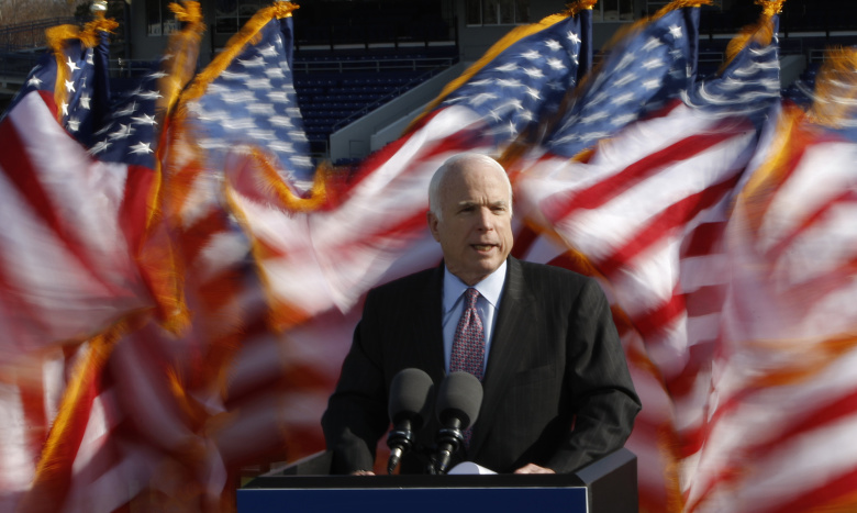 Джон Маккейн, 2008 год. Фото: Jason Reed / Reuters