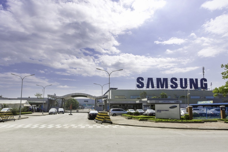 Завод компании Samsung Electronics в провинции Бакнинь, Вьетнам