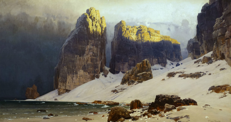 Ойген Брахт. Берег Забвения (1889)