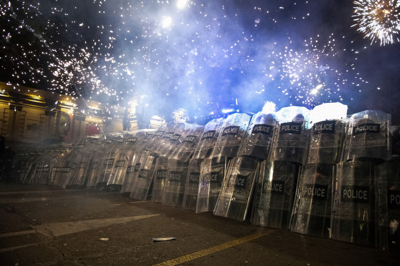 Протесты в Тбилиси, Грузия, 7 декабря 2024 года