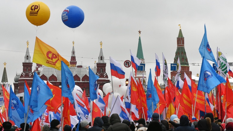 Митинг-концерт «Мы едины!» в Москве. Фото: Алексей Куденко / РИА Новости