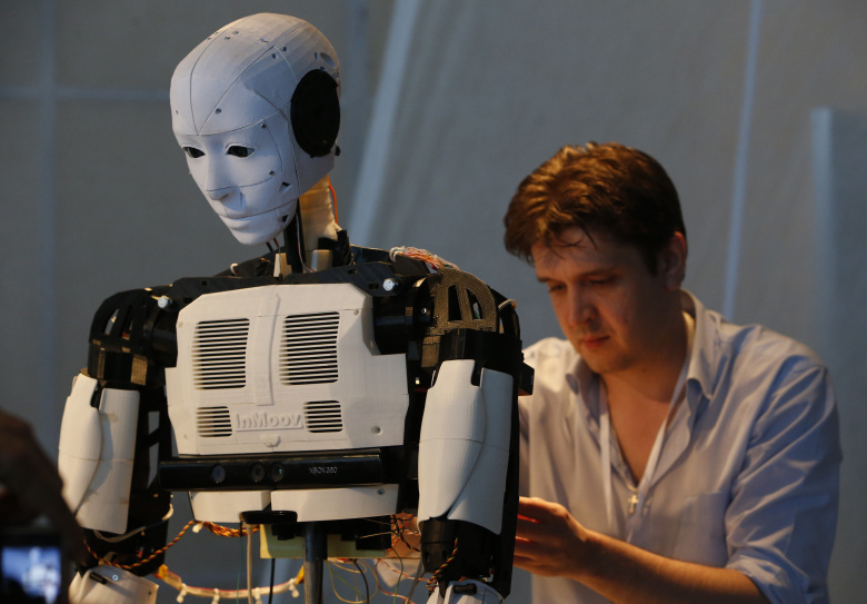 На выставочном проекте Бал роботов в Москве. Фото: Sergei Karpukhin / Reuters