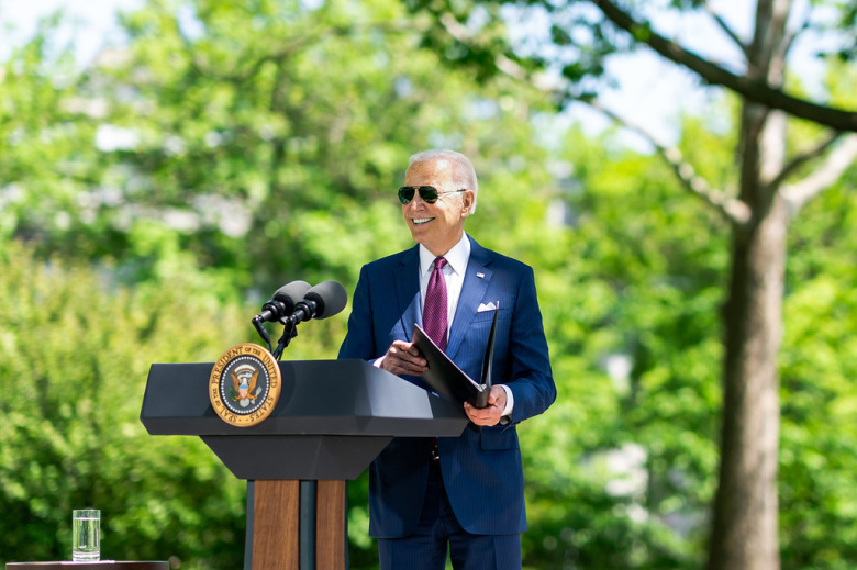 Джозеф Байден. Фото: Cameron Smith / Official White House Photo)