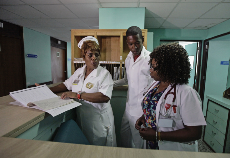 Центр сердечно-сосудистой хирургии в Гаване. Фото: Desmond Boylan / Reuters