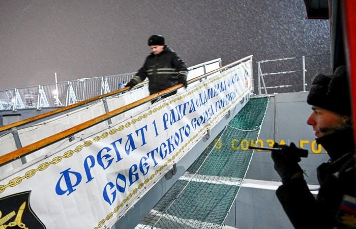Фрегат «Адмирал Горшков» с гиперзвуковыми ракетами «Циркон»