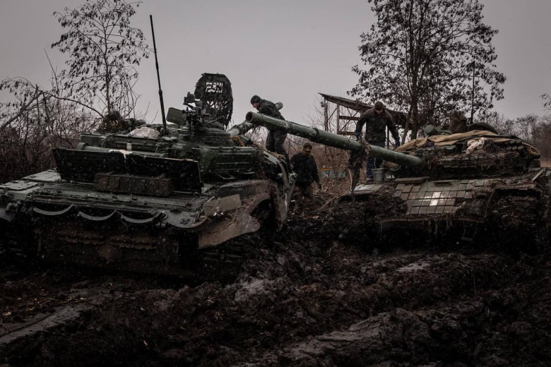 Танки на украинском фронте
