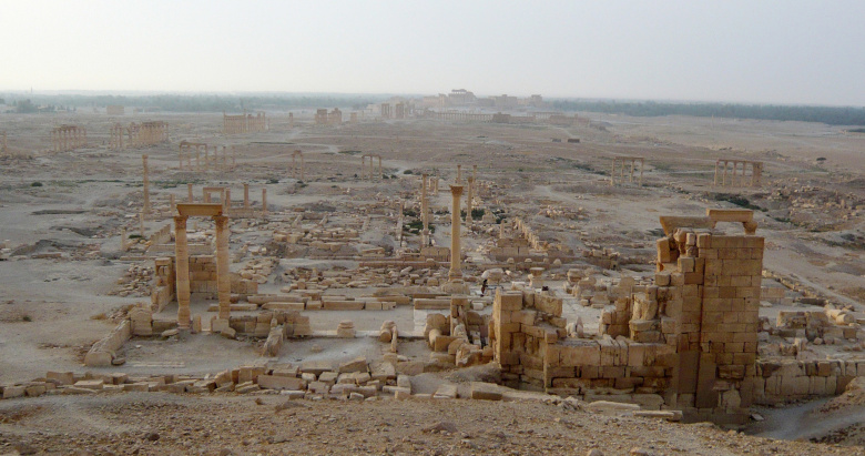 Разрушенные боевиками ИГИЛ памятники Пальмиры.