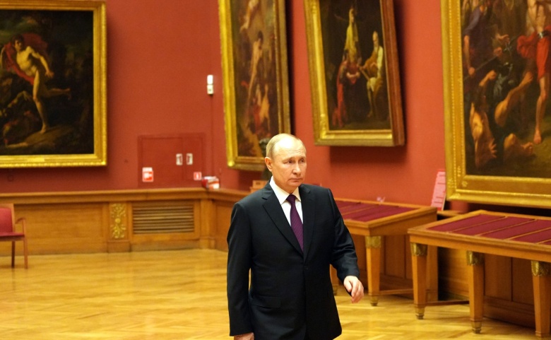 Владимир Путин в Государственном Русском музее, 27 декабря 2022 года