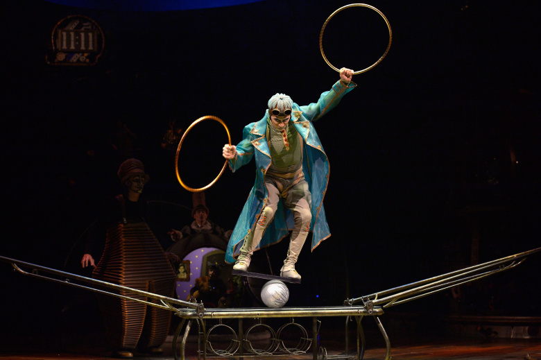 Репетиция Cirque du Soleil.