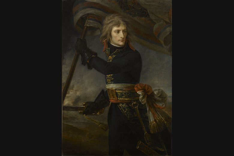 Антуан-Жан Гро. Наполеон Бонапарт на Аркольском мосту. 1796—1797.