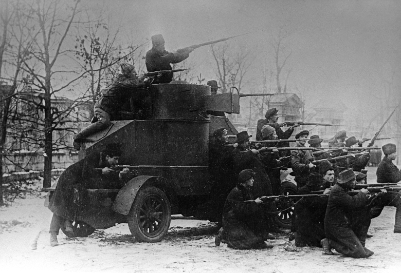 Восстание в Петрограде, февраль 1917. Фото: РИА Новости