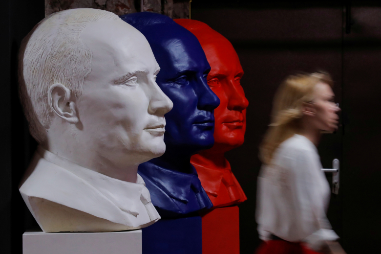 Выставка "Суперпутин". Фото: Maxim Shemetov / Reuters