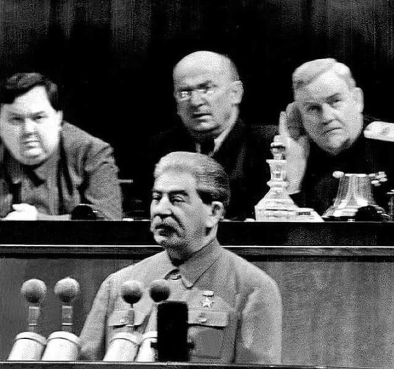 Сталин на XIX съезде КПСС, 14 октября 1952 года