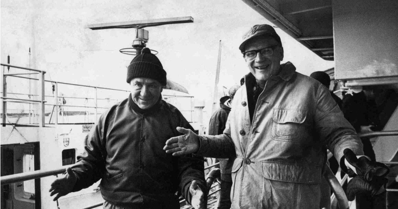 Высокие отношения: председатель Совета Министров СССР Алексей Косыгин и президент Финляндии Урхо Кекконен, 1968 год.