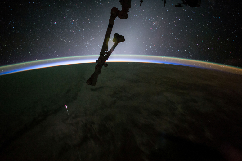 Снимок из космоса, сделанный космическим кораблем Dragon. Фото: NASA / Reuters