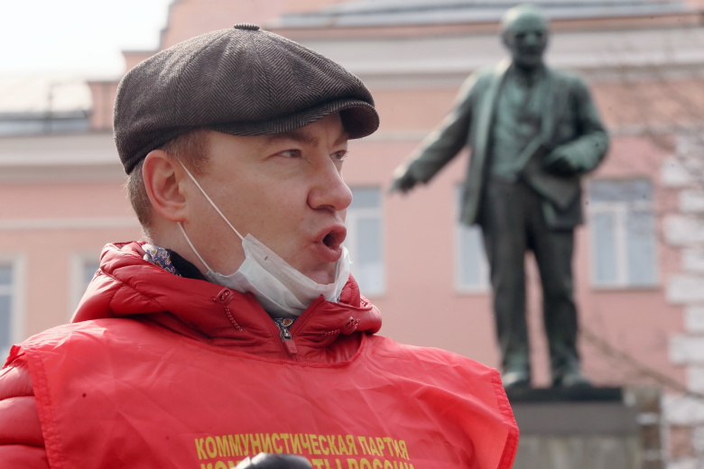 Председатель коммунистической партии «Коммунисты России»  Сергей Малинкович