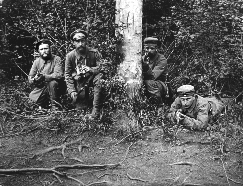 Немецкие солдаты, 1915 год. Фото: DPA / TASS