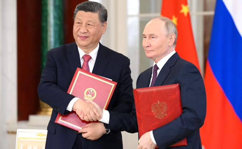 Си Цзиньпин и Владимир Путин