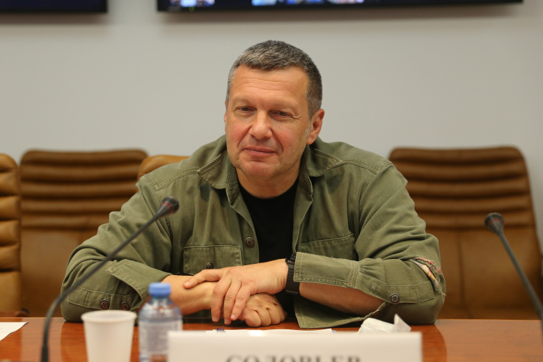 Телеведущий Владимир Соловьев