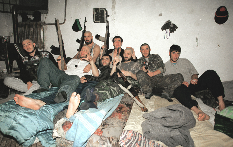 Бойцы чеченского подполья, 1996 год