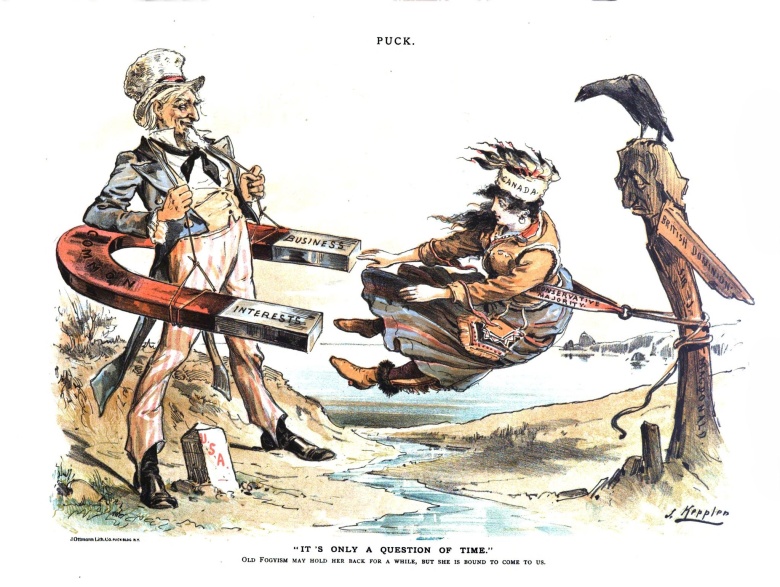 «Это только вопрос времени!» Каникатура из New York’s Puck Magazine (1891)