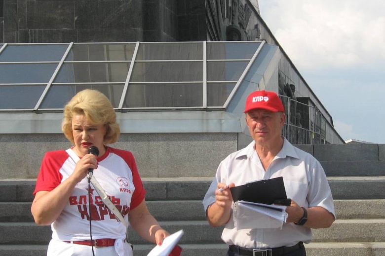 Валерий Рашкин на встрече с избирателями. Фото: AlexChirkin / wikipedia.org
