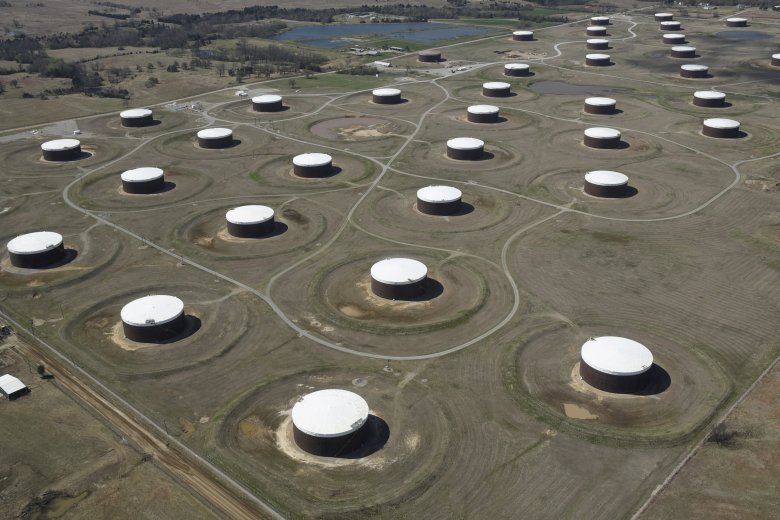 Хранилища нефти в Оклахоме. Фото: Nick Oxford / Reuters