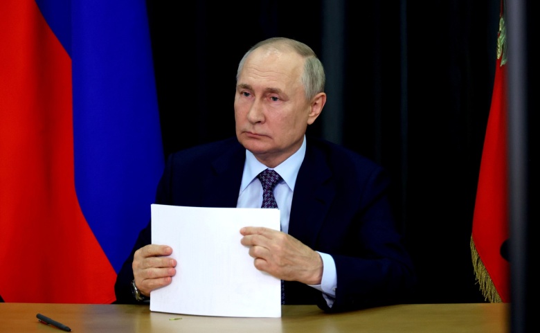 Владимир Путин на заседании оргкомитета «Победа»