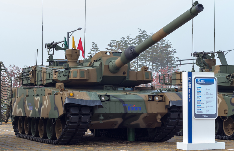 Корейский танк K2 Black Panther