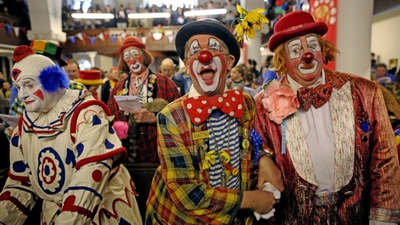 Клоуны. Фото: wikimedia
