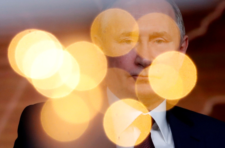 Владимир Путин во время ежегодной пресс-конференции, 19 декабря 2019 года. Фото: Evgenia Novozhenina / Reuters
