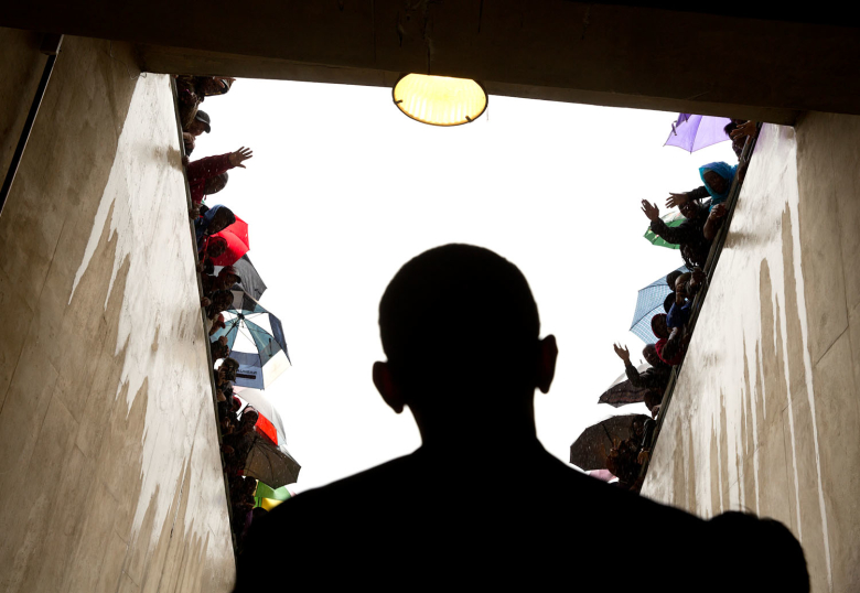 Барак Обама, Йоханнесбург, ЮАР, 2013. Фото: Pete Souza / White House