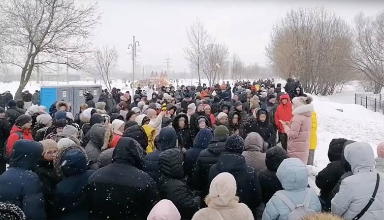 Протесты против строительства мечети в районе "Косино-Ухтомский"