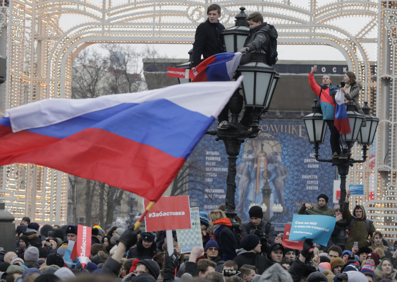 Забастовка избирателей, Москва. Фото: Tatyana Makeyeva / Reuters