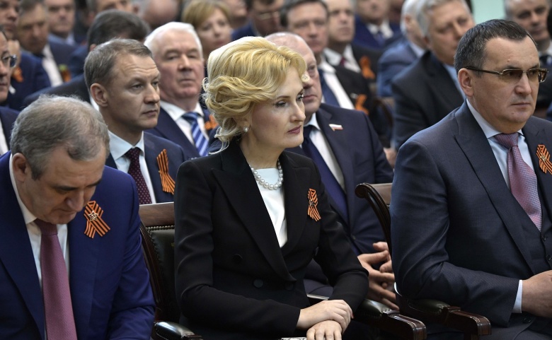 Ирина Яровая на встрече с членами Совета законодателей. Фото: kremlin.ru