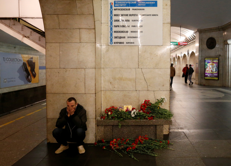 Станция метро «Технологический институт», Санкт-Петербург. Фото: Grigory Dukor / Reuters