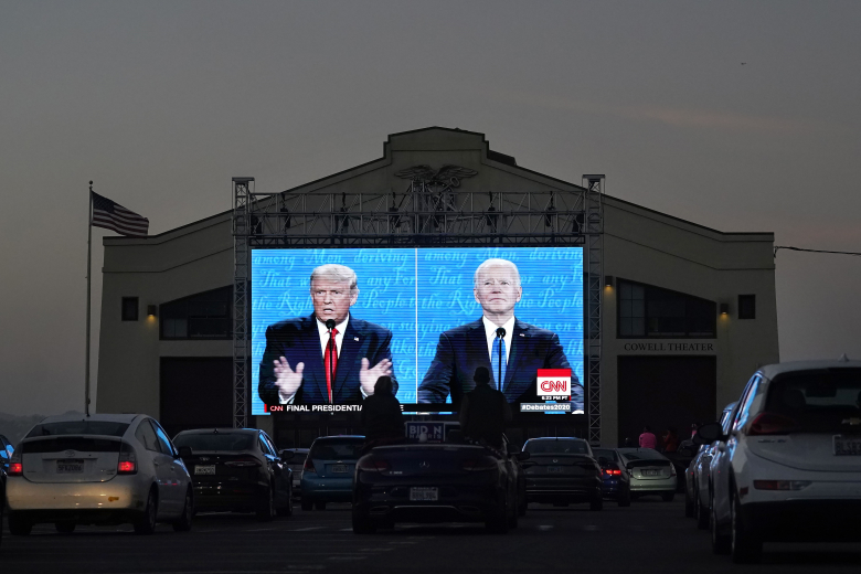 Дональд Трамп и Джо Байден. Фото: Jeff Chiu / AP / TASS