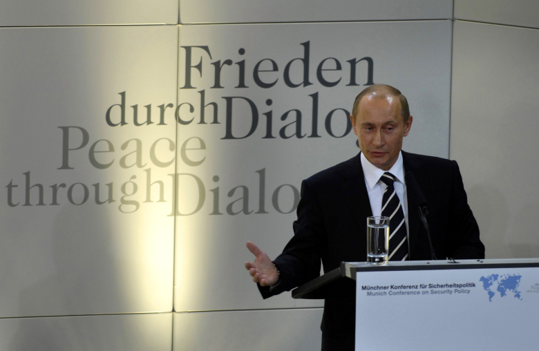 Владимир Путин в Мюнхене, 10 февраля 2007. Фото: Reuters