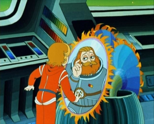 Кадр из мультфильма "Тайна третьей планеты"