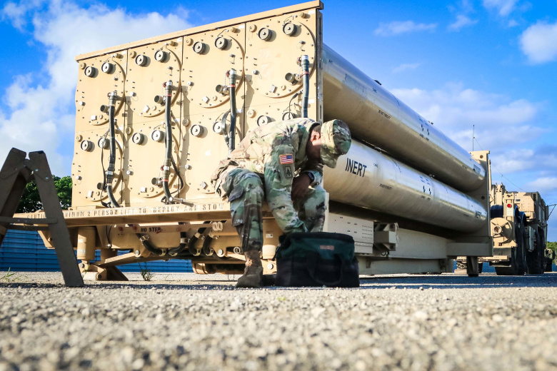 Американская система заатмосферного перехвата баллистических ракет THAAD. Фото: U.S. Army / Capt. Adan Cazarez / U.S. Army / Reuters