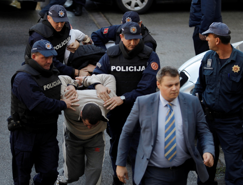 Задержание преступной группировки, планировавшей государственный переворот в Черногории, 16 октября, 2016 год
